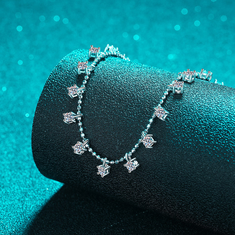 Wholesale 925 Sterling Silver Moissanite Necklace